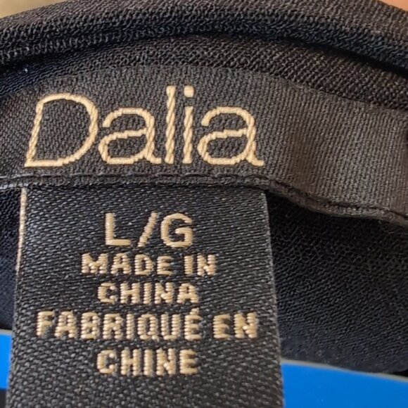 L -Dalia V-Neck Blouse Dress Shirt - Picture 2 of 5